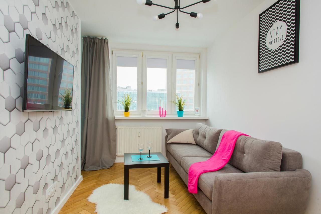 Ferienwohnung Cozy Studio Next To Central Station Warschau Exterior foto