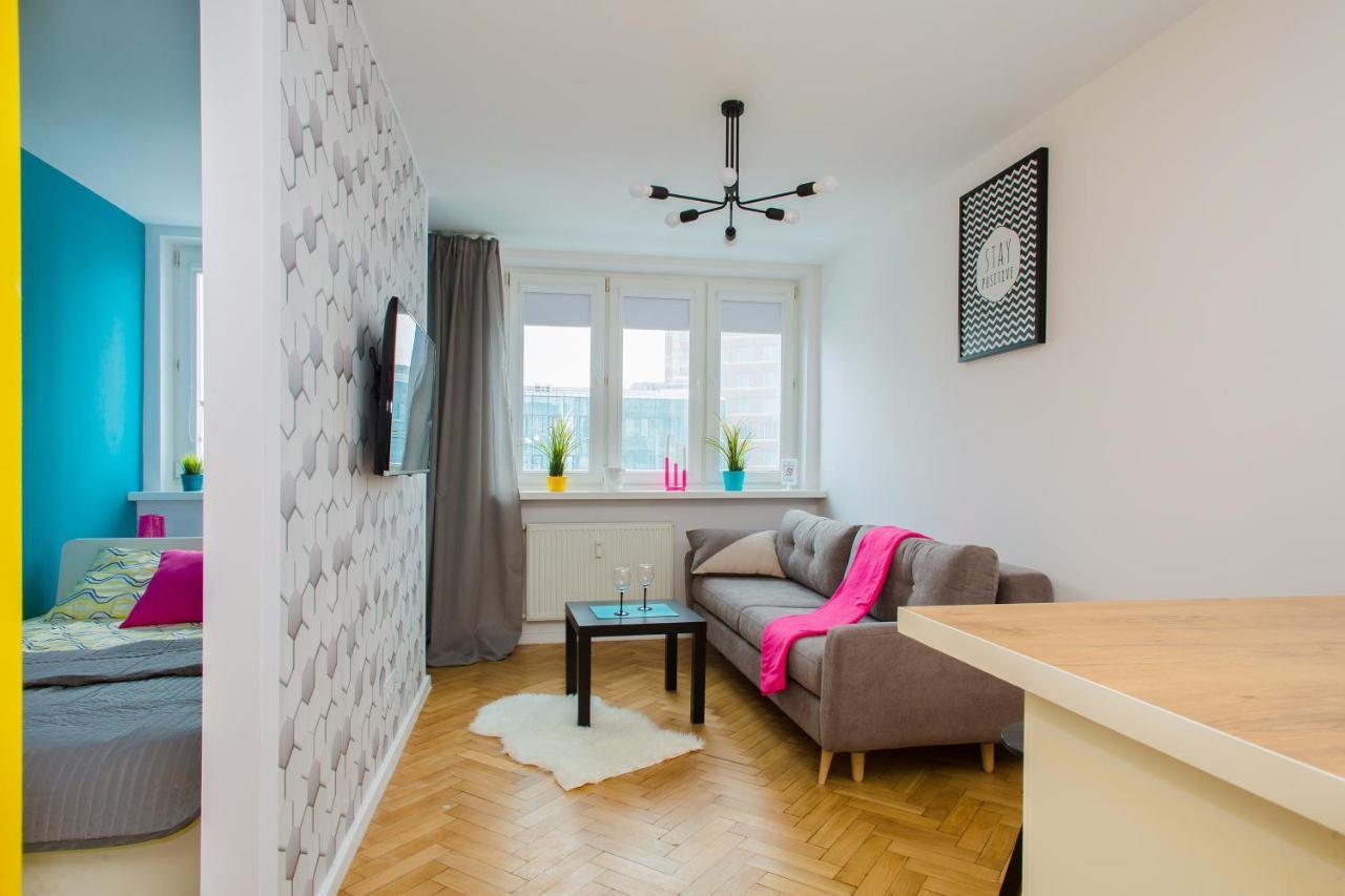 Ferienwohnung Cozy Studio Next To Central Station Warschau Exterior foto